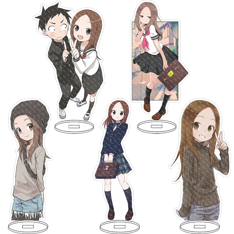 Figma Stand Set - 16CM Anime Figuur Teasing Master Takagi-san