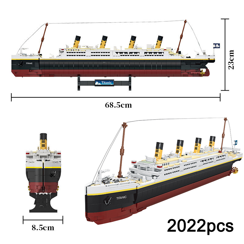 Creatieve Ideeën Titanic Model - Lego Set City recensie en prijs