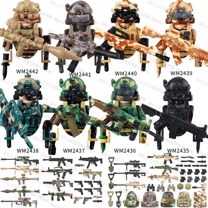 MOC Militaire Soldaten Actiefi - Lego Minifigure Holder recensie en prijs