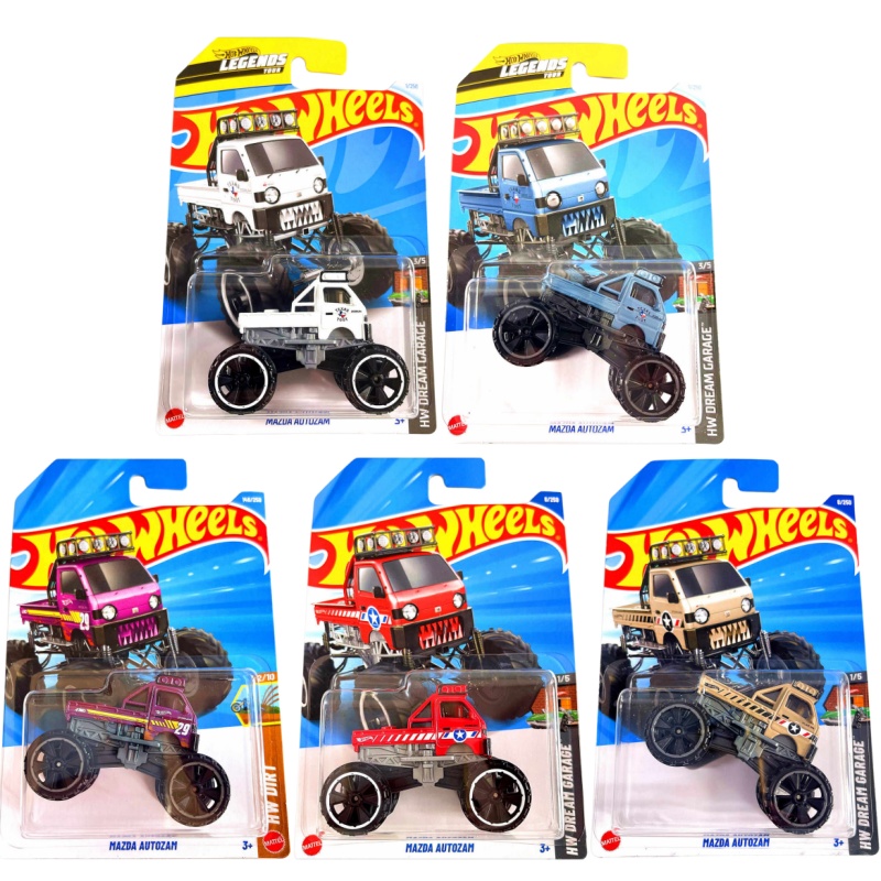 Hot Wheels Mazda Autozam Alloy - Hot Wheels Car Monster Trucks recensie en prijs